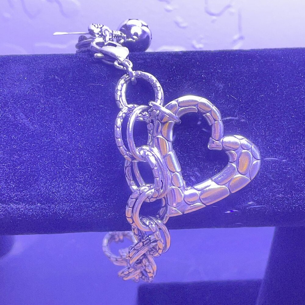 Brighton Pebble Heart Bracelet